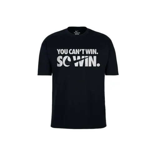 nike So WIN T Рубашка Унисекс Черный