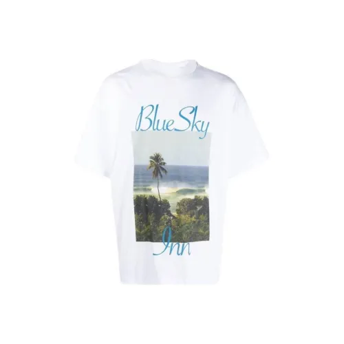 Blue Sky Inn Белая унисекс футболка