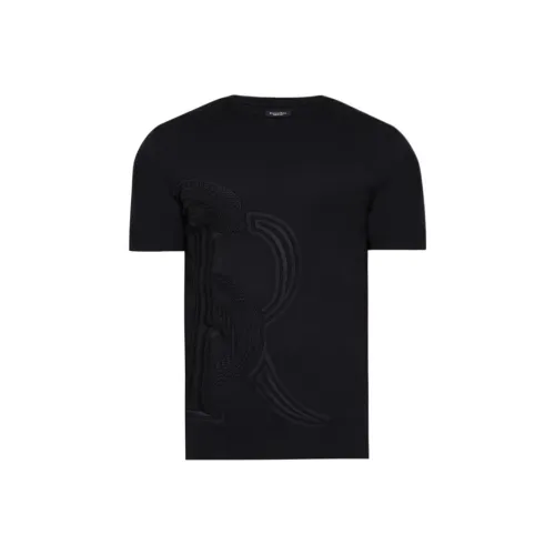 STEFANO RICCI Рубашка Мужская Черная