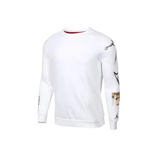 Jordan Air Джордан-белый Мужской Свитшот