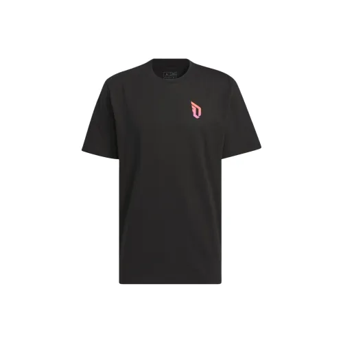 Adidas Damian Lillard Foundation T-Shirt Рубашка Мужская Черная