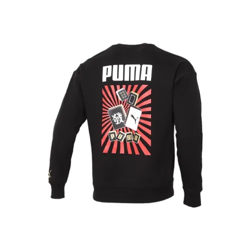 PUMA YOTOX Мужские Черные Свитшоты