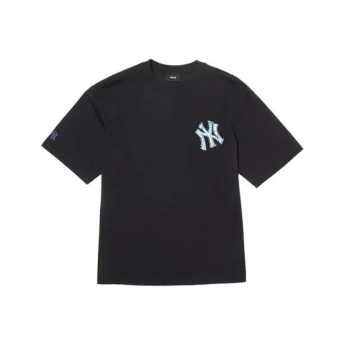 MLB Base Logo New York Yankees T-Shirt Unisex Black
