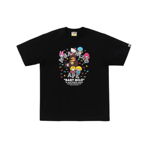 A BATHING APE Sanrio Co Branded Модель T Рубашка Унисекс