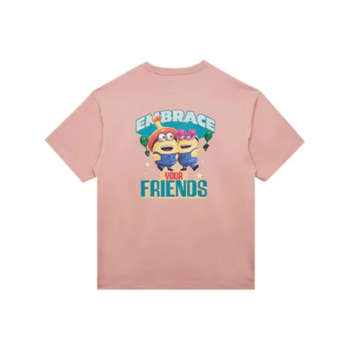 New Era Minions Co Branded Edition SS24 T-Shirt Unisex Pink