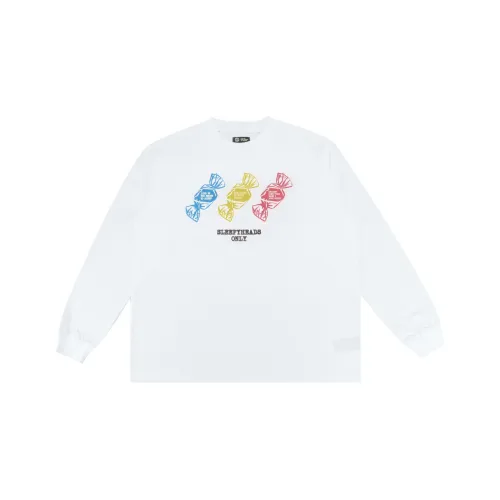 STAY UP LATE T-Shirt Унисекс Белый