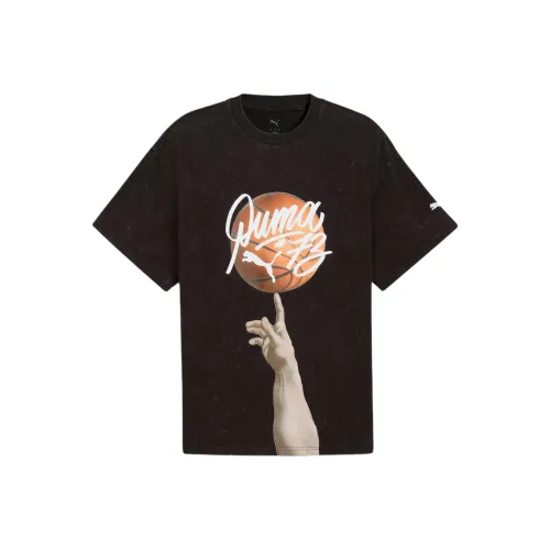 PUMA Мужская черная футболка