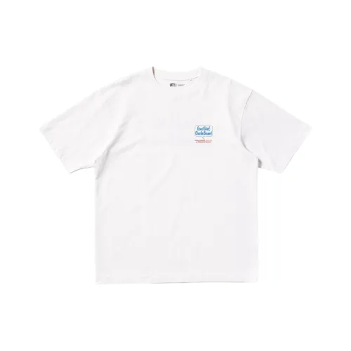 UNIQLO PEANUTS Collaboration T-Shirt Унисекс Айвори