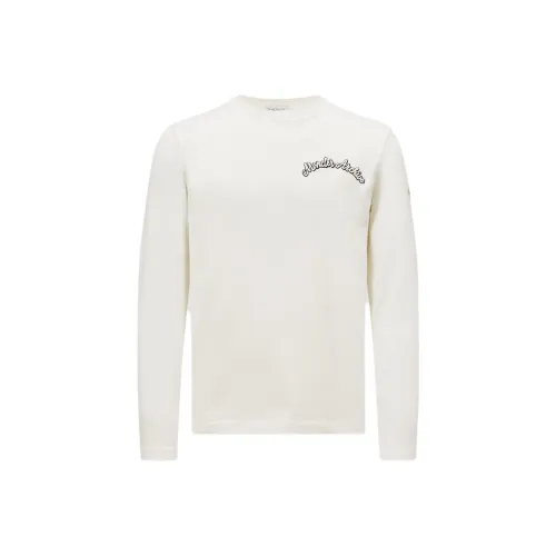 Moncler Белая Мужская T-рубашка