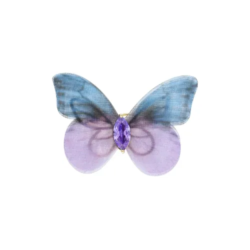 ROYALSASA Броши из меди с искусственным кристаллом женские