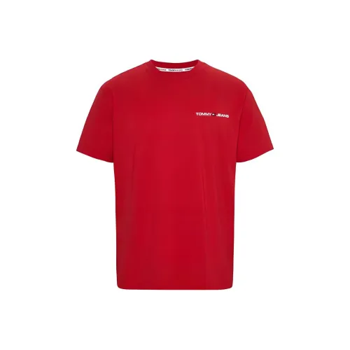 Tommy Hilfiger T-Shirt Мужская Темно-Красная