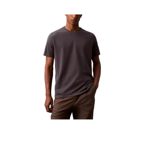 Calvin Klein T-рубашка мужская цвет эбеновый