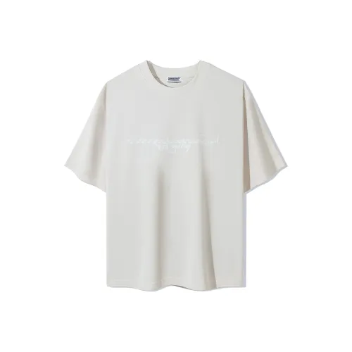 Nothingbutmini By Alphabet Squad T-Shirt Унисекс Серый Белый