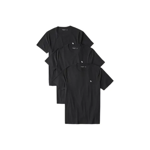 Abercrombie＆Fitch T-Рубашка Мужская 3 Пачка Черный