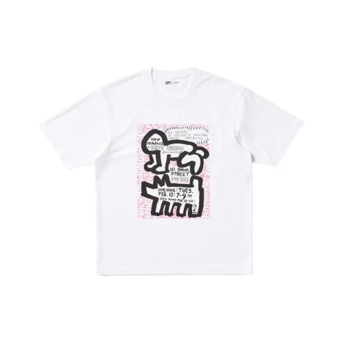 UNIQLO x · Keith Haring UNIQLO X Keith Haring Co Branded Series SS25 T-Shirt Unisex White