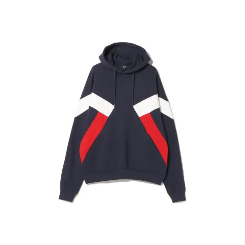 BEAMS совместный бренд Морской синий Мужские Свитшоты