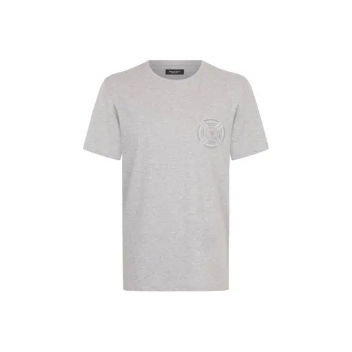 STEFANO RICCI Рубашка Мужская Серого цвета