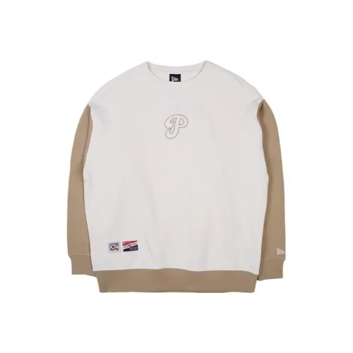 New Era Свитшот Унисекс Айвори Белый