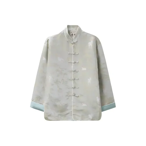 XUANSHENG Куртки Пальто Мужской Олень And Бамбук Harmony