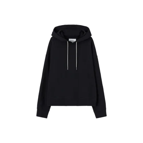 JIL SANDER Мужские черные свитшоты