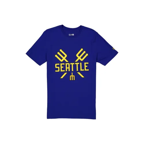New Era SS24 Seattle Mariners T-Shirt Унисекс Синий