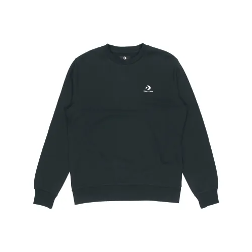 Конверс Черные Мужские Свитшоты