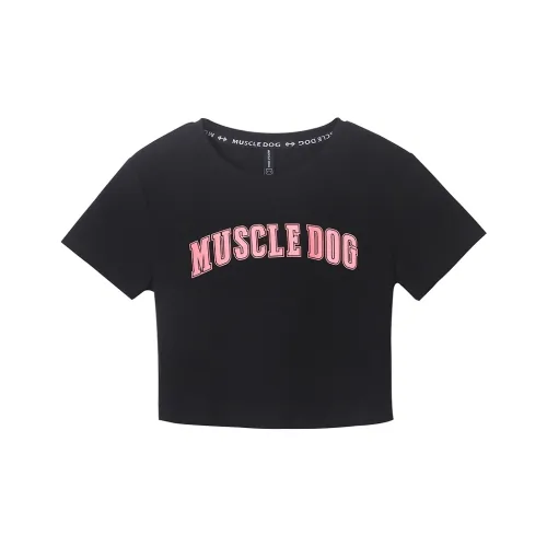 Muscle Dog Женские футболки