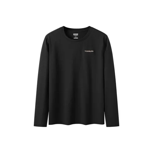 TOREAD Мужские черные T-рубашки