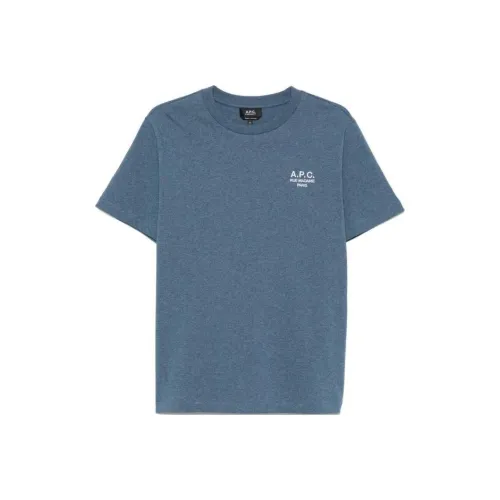 A.P.C Blue Мужская T-рубашка