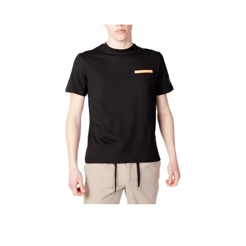 SUNS Мужские черные футболки