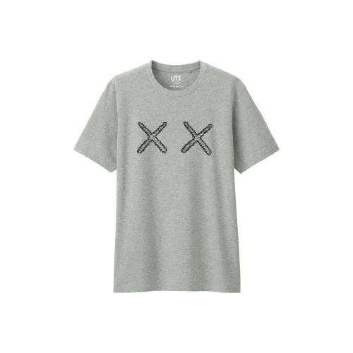 KAWS Серый Унисекс Футболка
