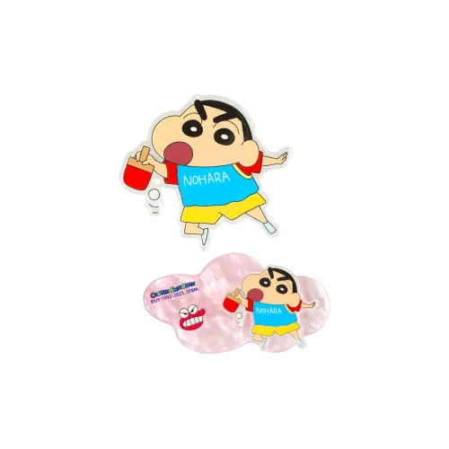 Crayon Shinchan Акриловые заколки для волос Унисекс