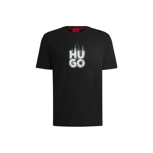 Hugo Boss Мужские Черные Рубашки