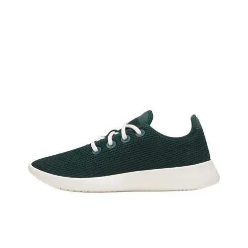 Allbirds Tree Runner Повседневный Низкий Топ Сумерки Зеленый Женский