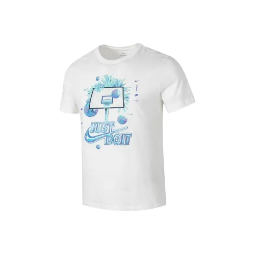 Nike Белый Мужской T-Shirt