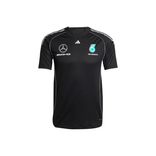 Adidas x Mercedes AMG Petronas F1 Team SS25 T-Shirt Мужской Черный