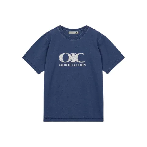 OIOICOLLECTION SS24 T-Shirt Унисекс Синий