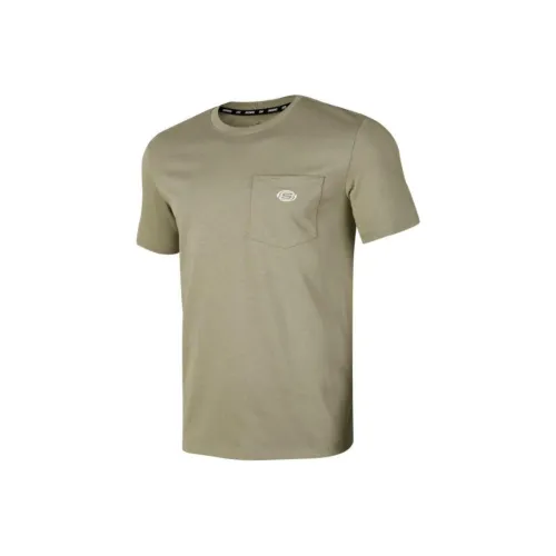 Skechers T-Shirt Мужской Каменно-Бежевый