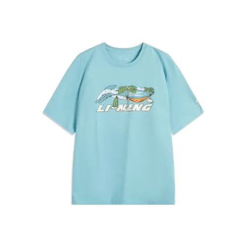 Лайнер Sports Life Collection T-Shirt Мужской Светлый Озерный Синий