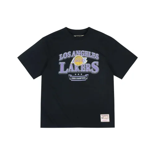 MITCHELL NESS SS24 T-Shirt Унисекс Черный
