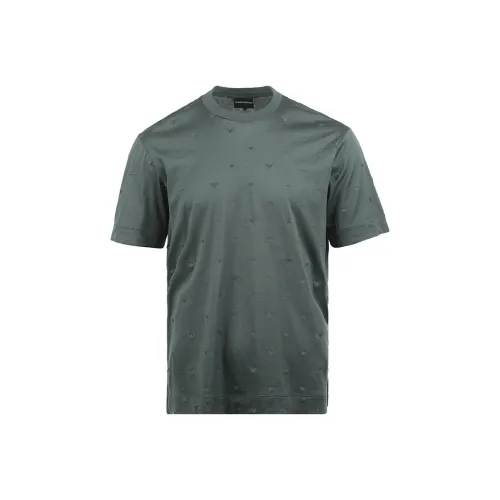 EMPORIO ARMANI SS25 T-Shirt Мужской Зеленый