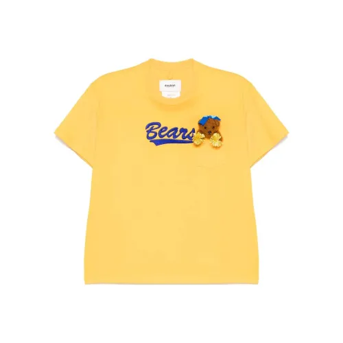  Doublet SS25 T Рубашка Мужская Sunflower Yellow