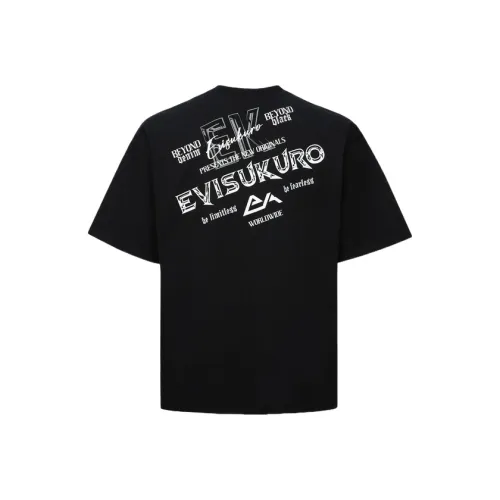 EVISU Короткий рукав T-рубашки Мужской