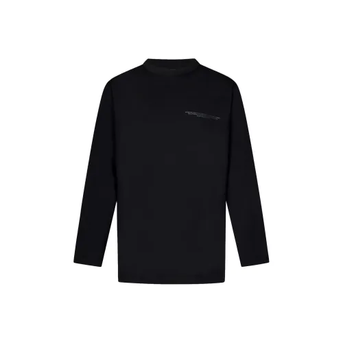 Y 3 Черная Унисекс Футболка