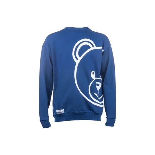 MOSCHINO Синий Мужской Свитшот