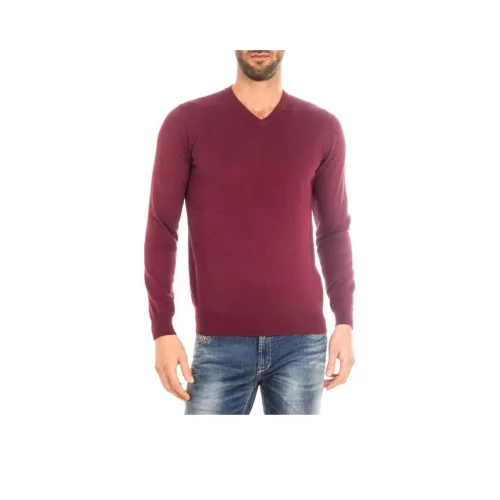 ARMANI JEANS Red Мужская T-рубашка