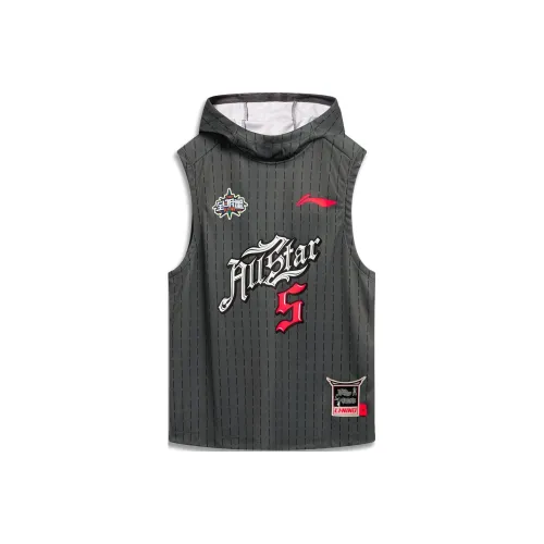LINING Professional Basketball Series Мужские черные толстовки