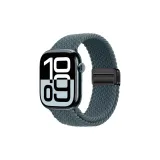 Озерный зеленый, черная пряжка