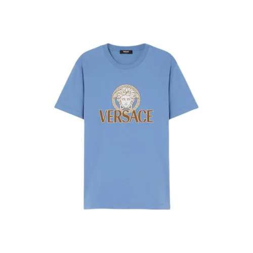 FANSIZHE Medusa SS25 T-Shirt Мужской Синий