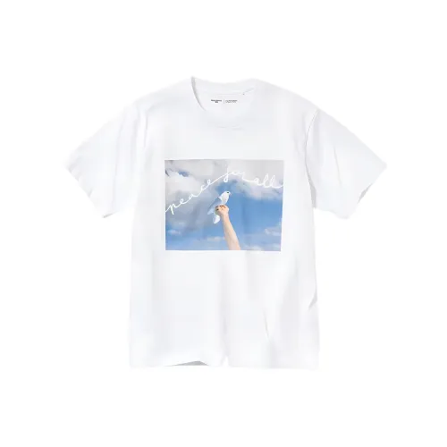 UNIQLO Белые Мужские T-рубашки